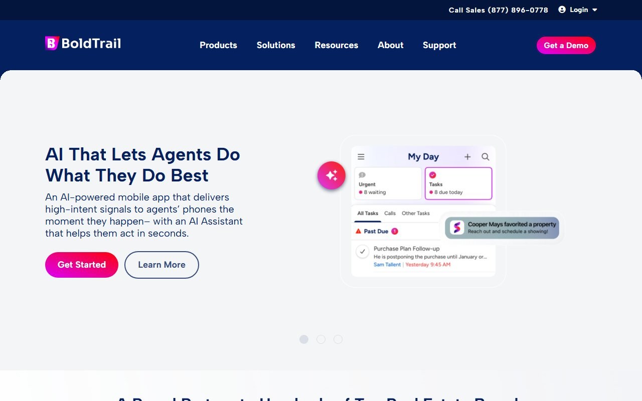 BoldTrail (formerly kvCORE) screenshot