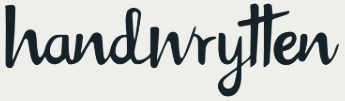 Handwrytten